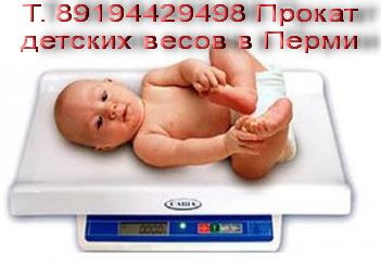 Прокат детских медицинских весов Саша в Перми